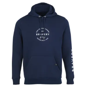 Abeyant - Mens Hoodie- Navy Blue