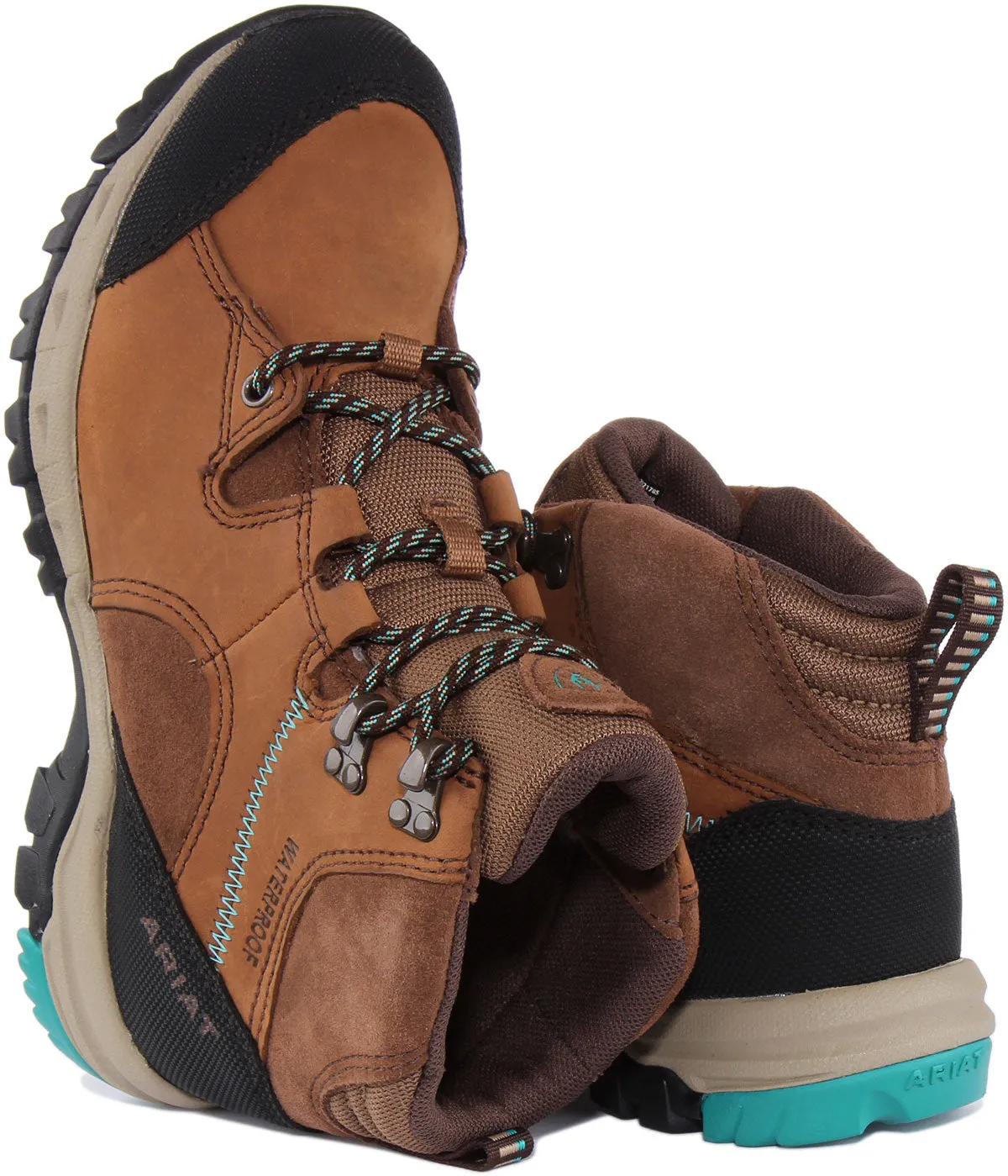 Ariat Skyline Mid Waterproof In Brown For Women