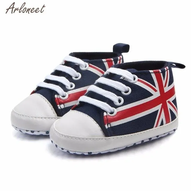 Baby Union Jack Flag Sneakers