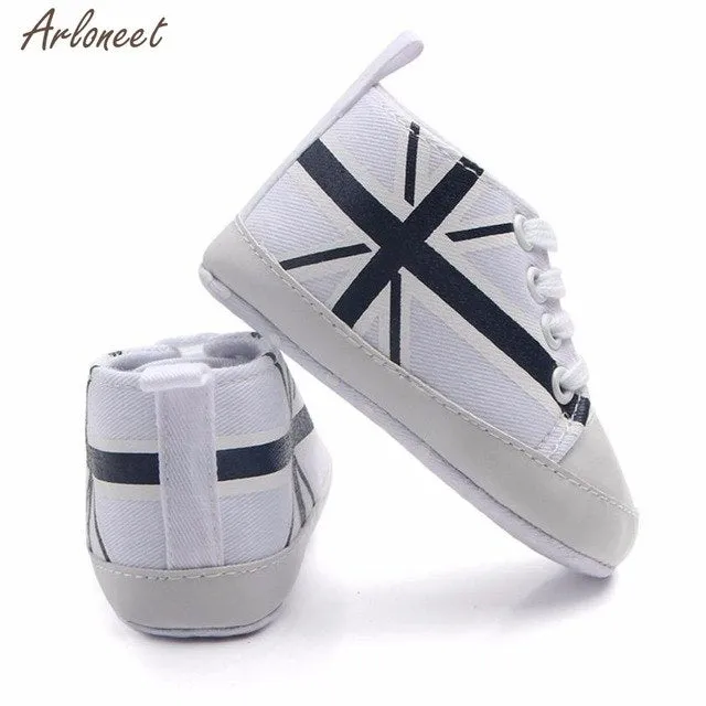 Baby Union Jack Flag Sneakers