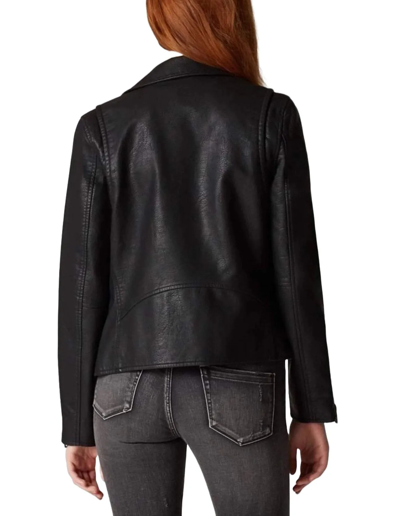 Blank NYC Zipper Leather Jacket