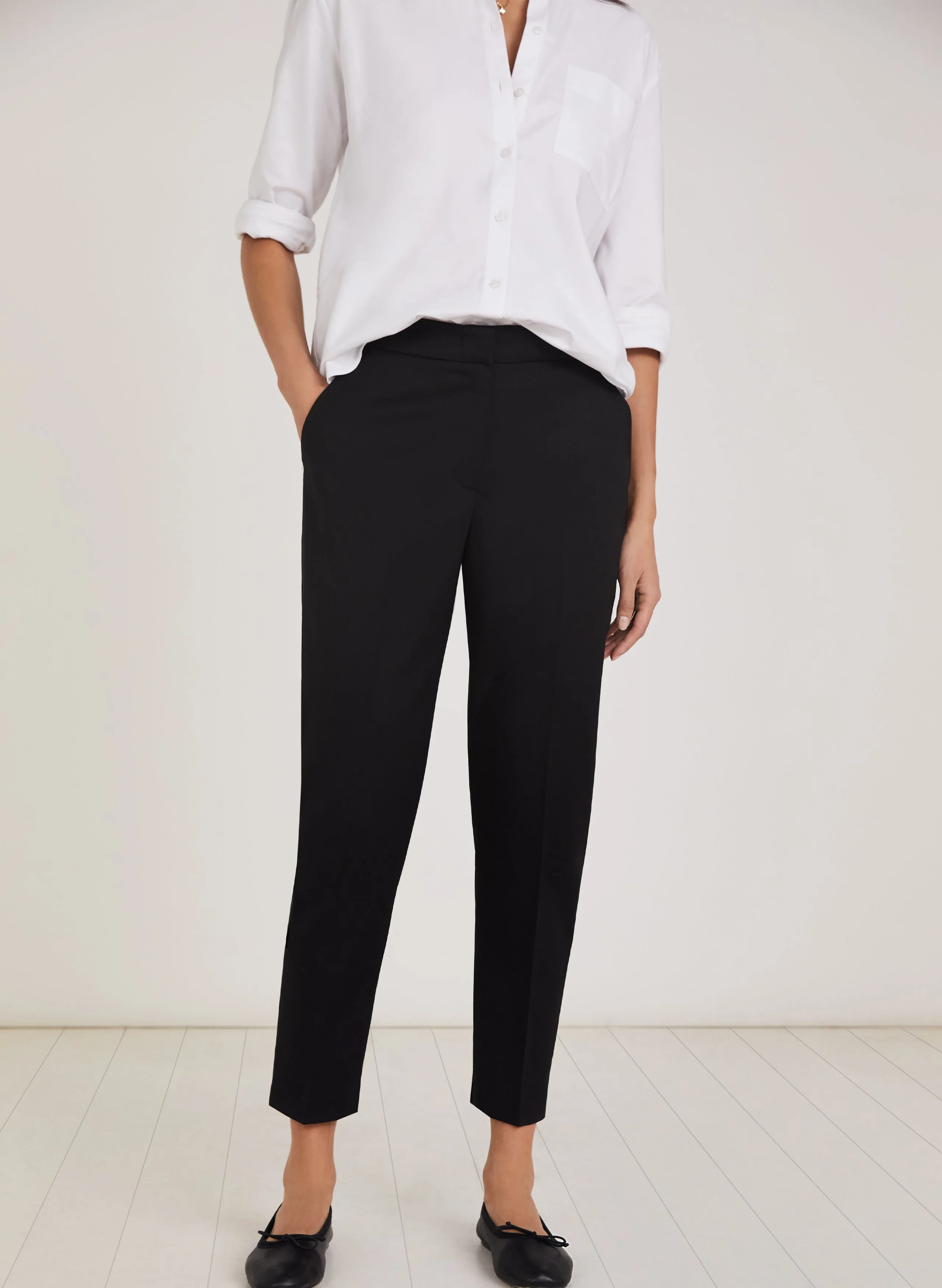 Chitrita NewLife & Wool Blend Trousers