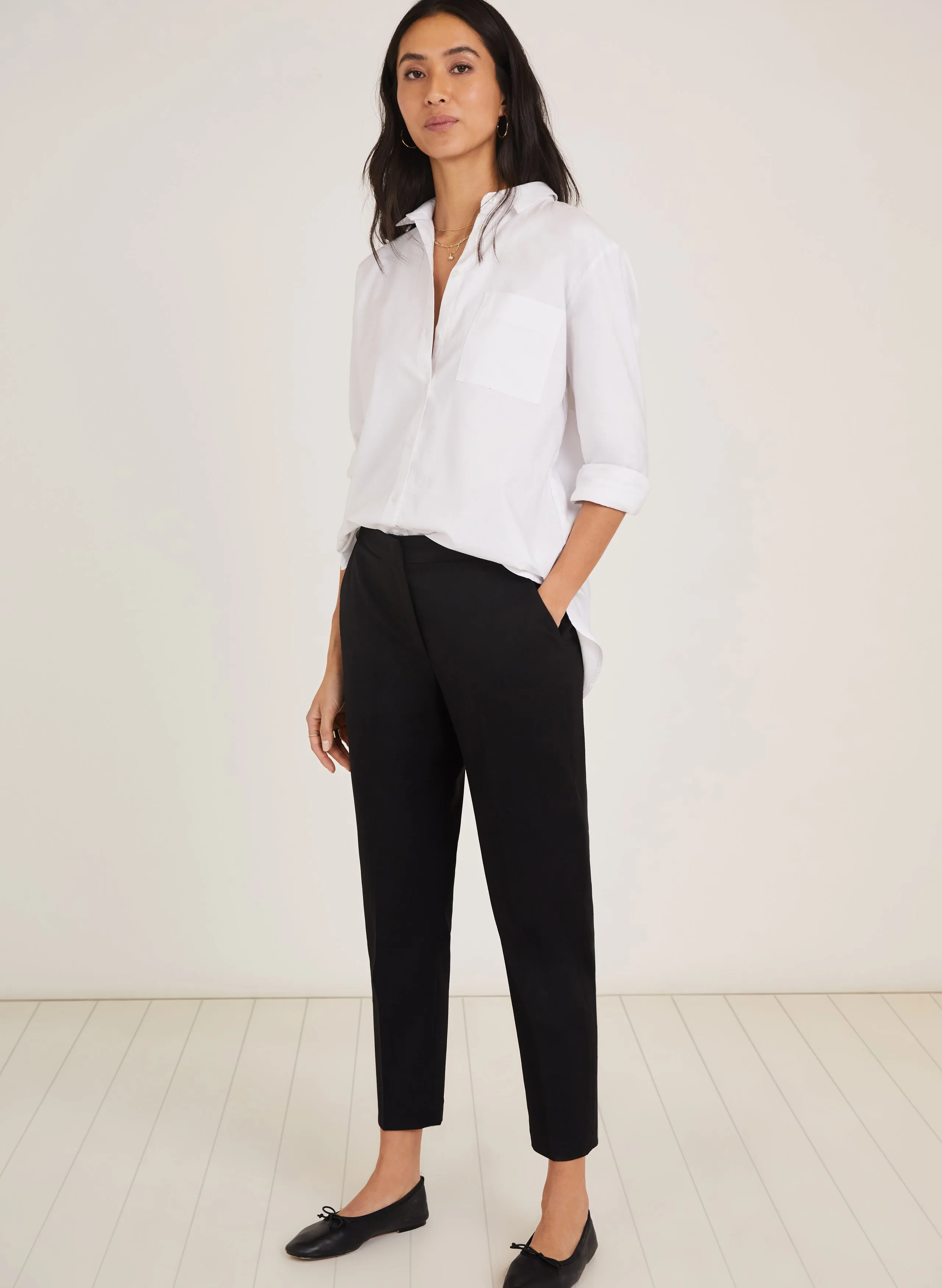 Chitrita NewLife & Wool Blend Trousers