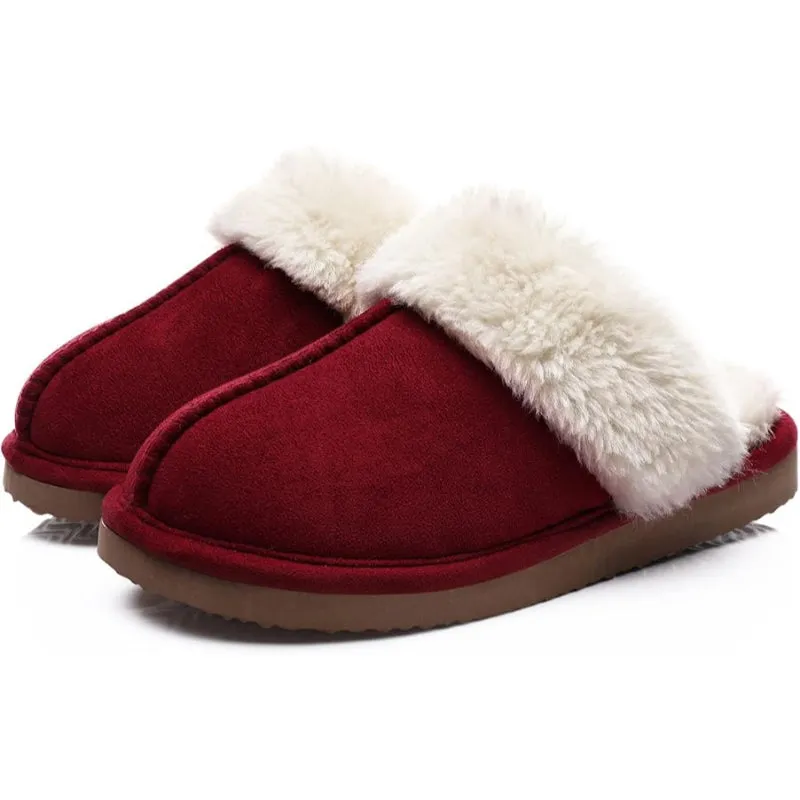 Cozy Fuzzy Memory Foam Slippers For Indoors And Outdoors