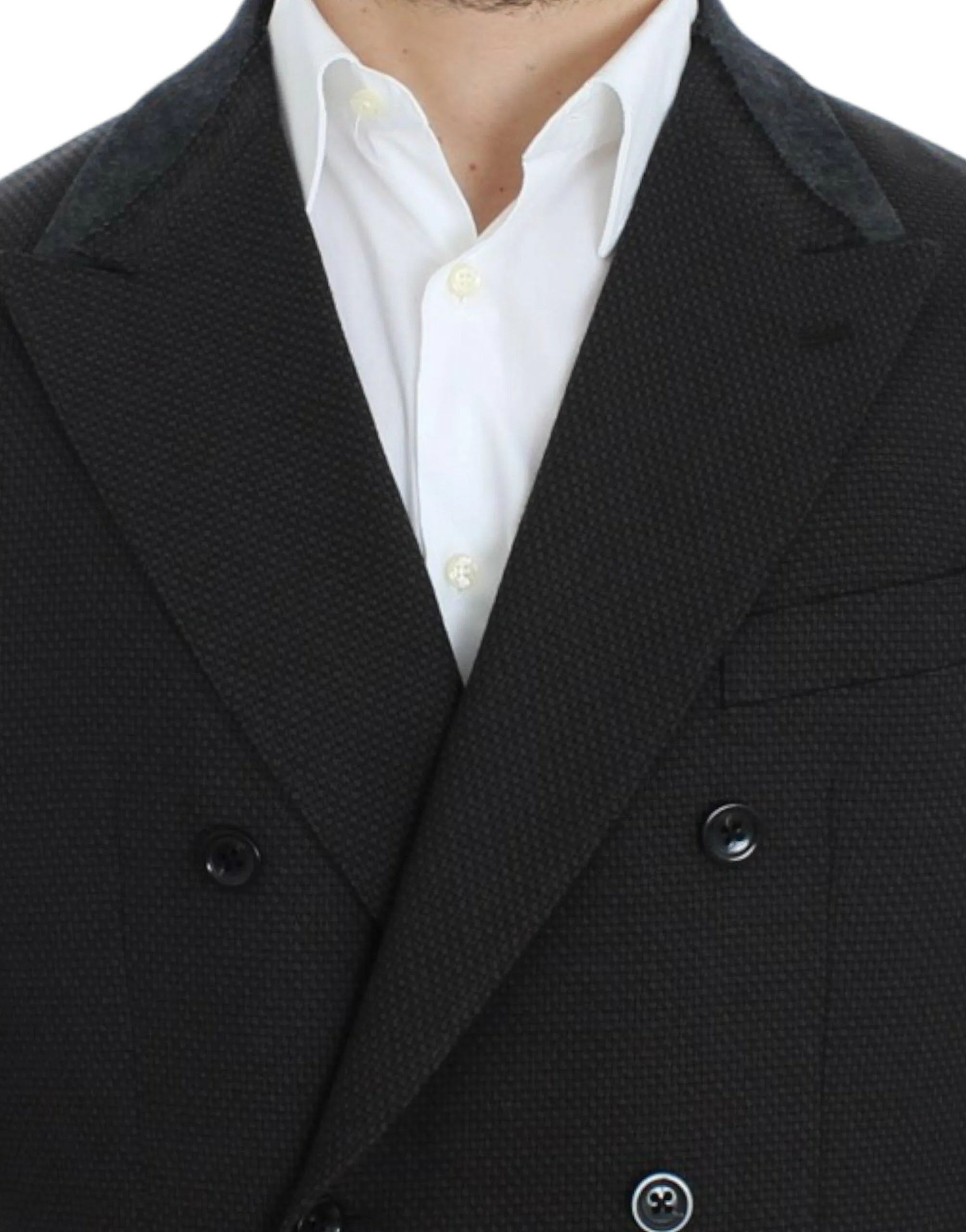 Dolce & Gabbana Brown wool slim fit blazer