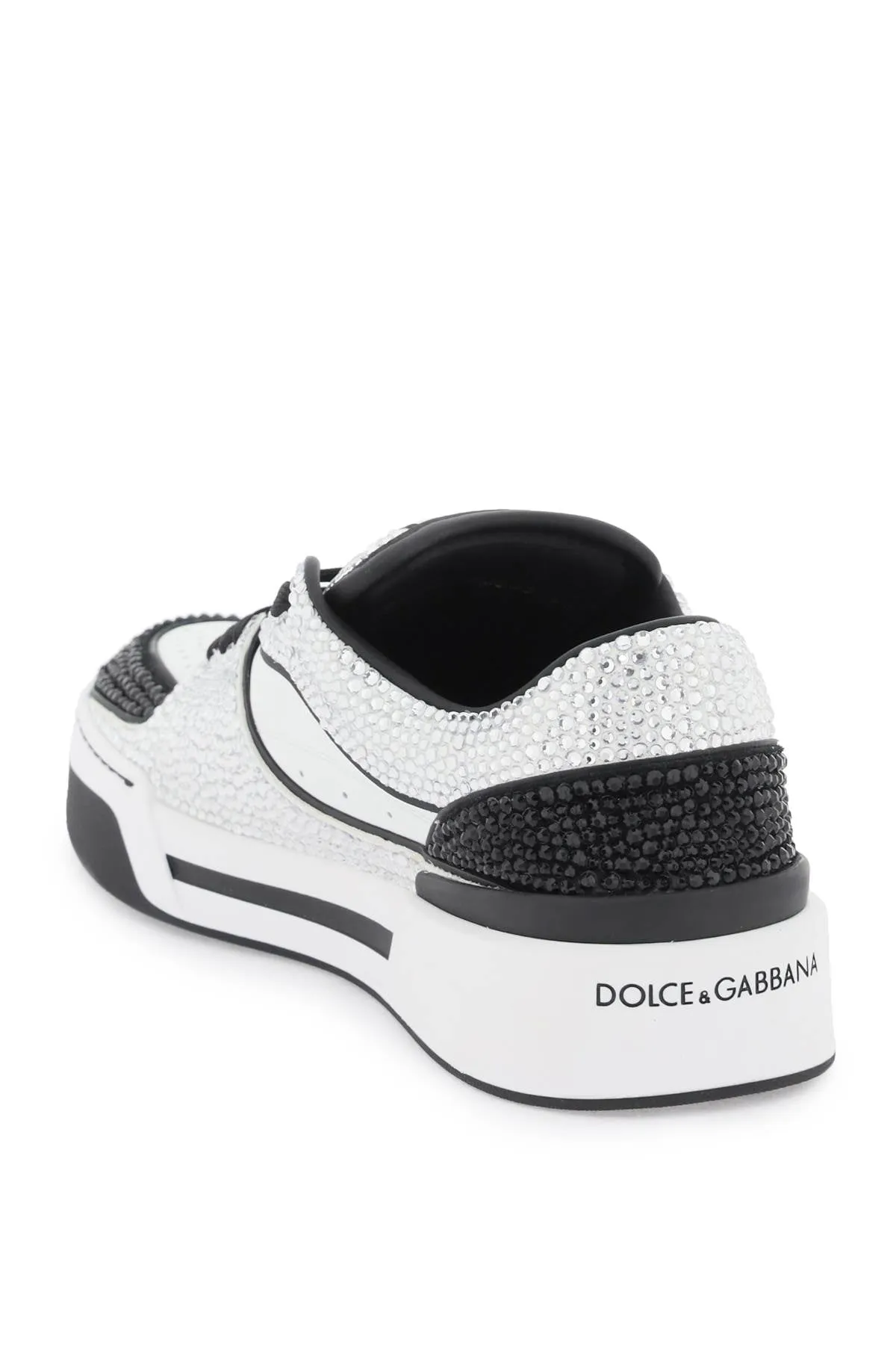 Dolce & gabbana 'new roma' sneakers with rhinestones