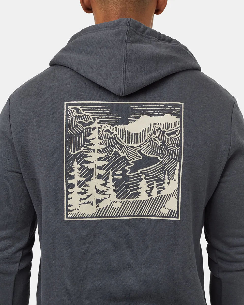 Etched Mountain Hoodie