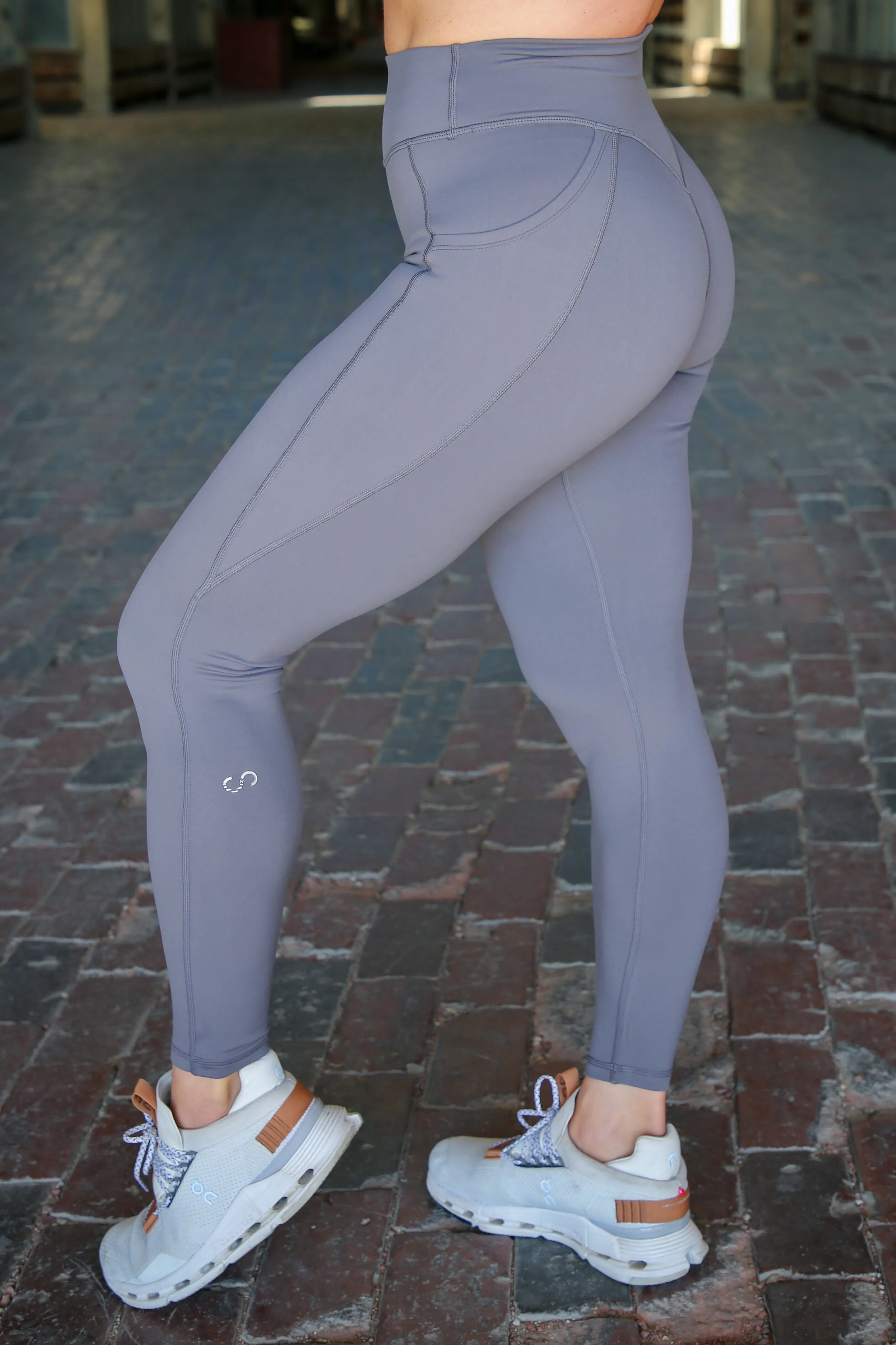 Executive Leggings With Pockets | Haze Grey