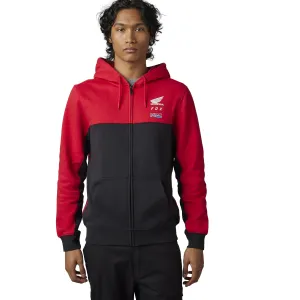 Fox Racing Honda Zip Hoodie Flame Red