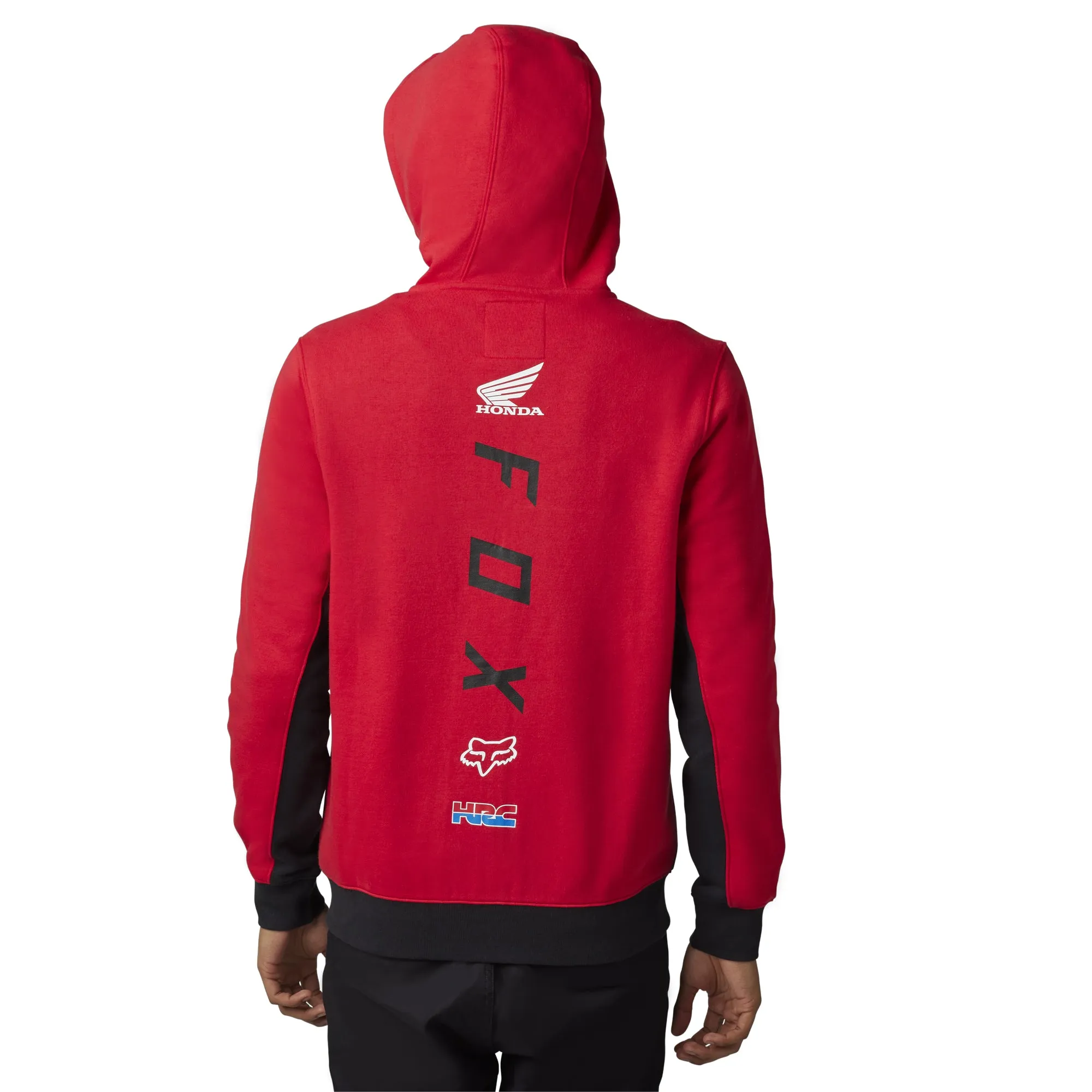 Fox Racing Honda Zip Hoodie Flame Red