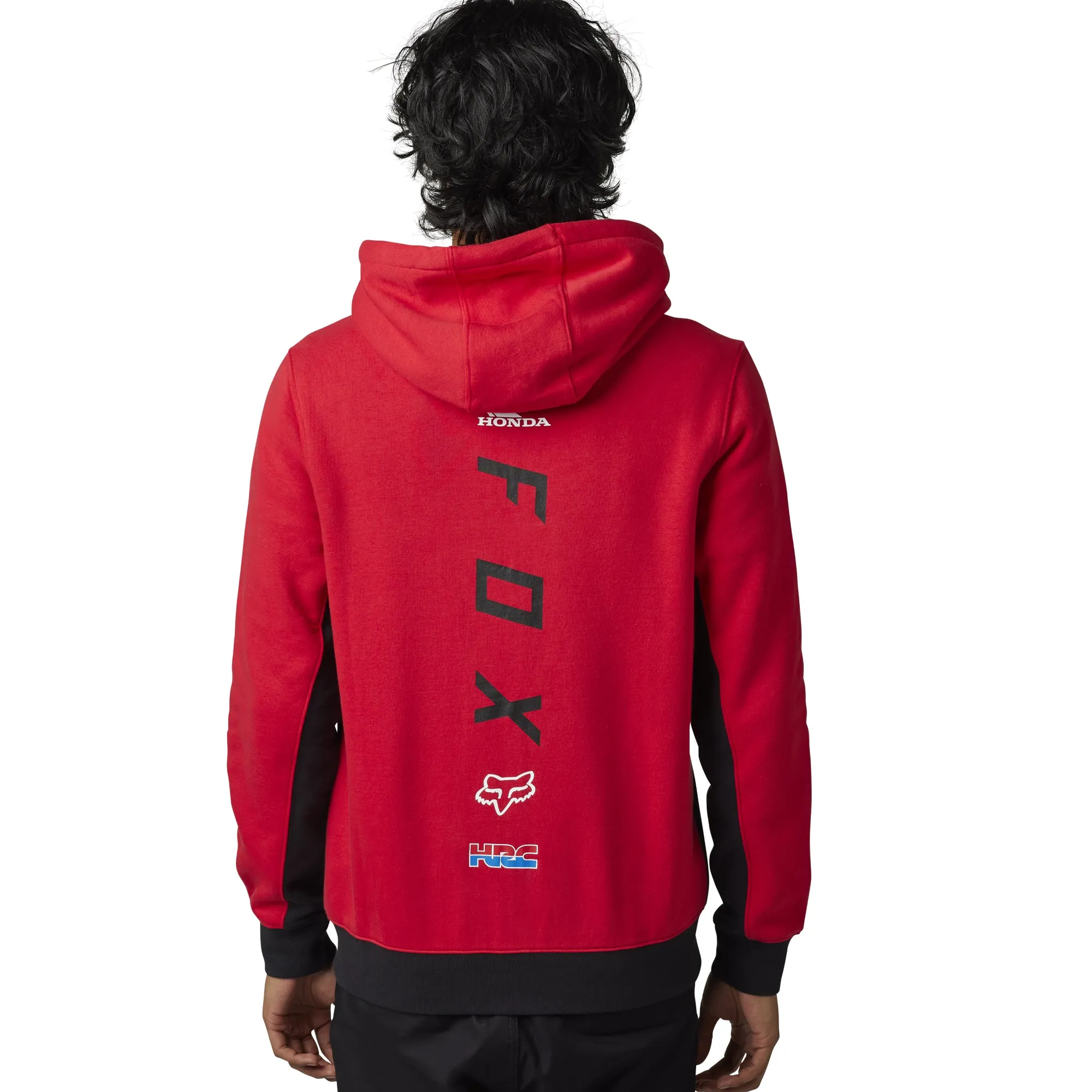 Fox Racing Honda Zip Hoodie Flame Red