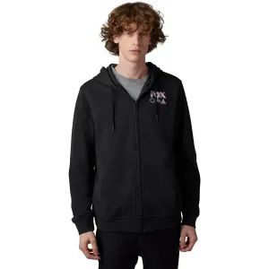 Fox Racing  Mens Rockwilder Full Zip Hoodie Fleece Pockets Warmth Comfort Black