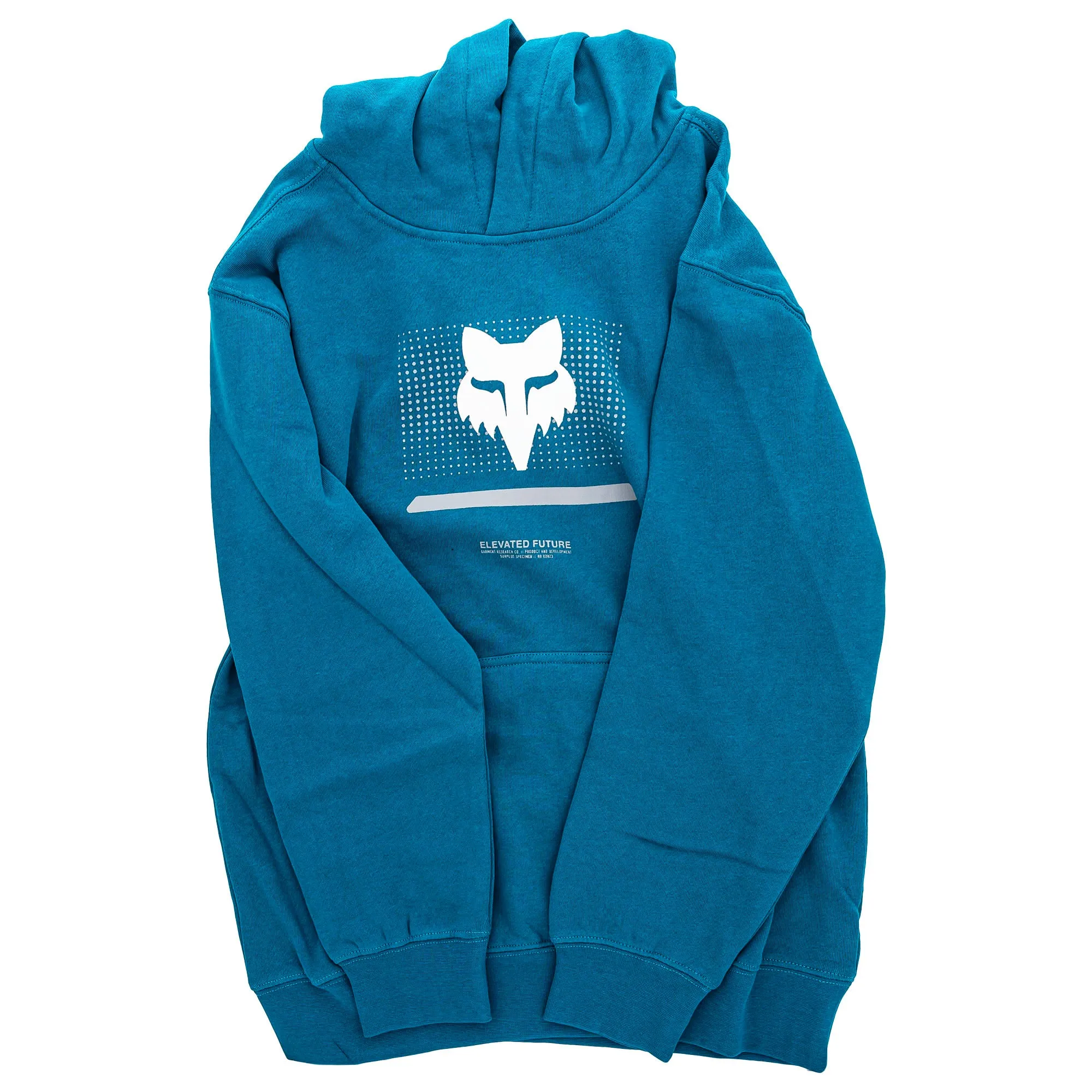 Fox Racing  Youth Optical Fleece Pullover Hoodie Sweatshirt Lightweight Maui Blue