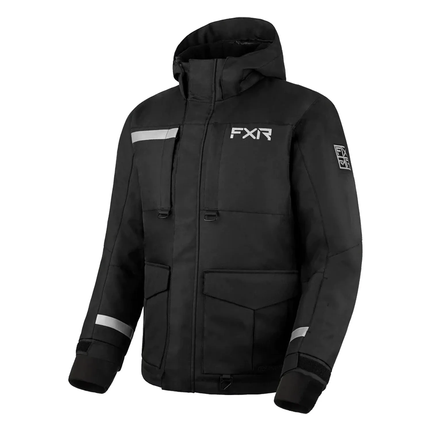 FXR  Mens Excursion Ice Pro Snowmobile Jacket F.A.S.T. 3.0 HydrX Pro Black