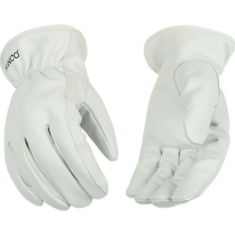 Kinco Men's Indoor/Outdoor Pearl Driver Gloves White XL 1 pair