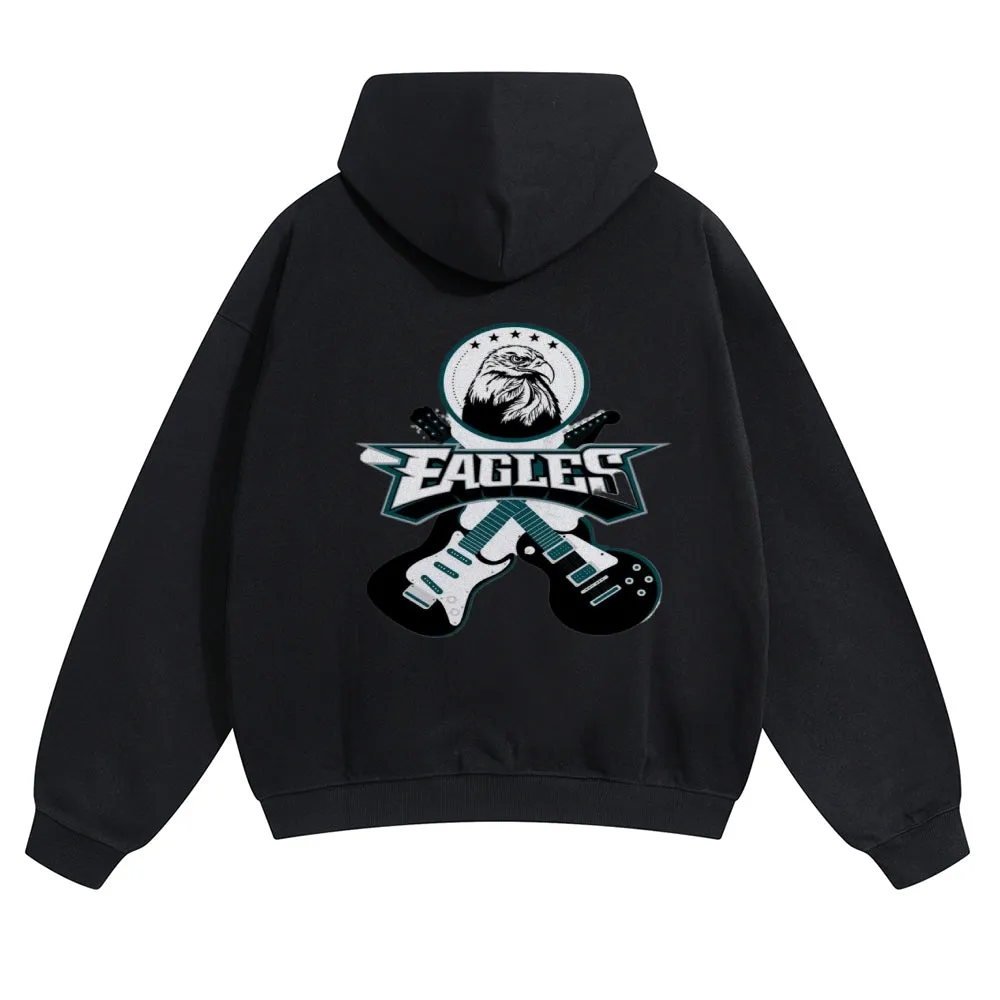 Mens Vintage Football Hoodies