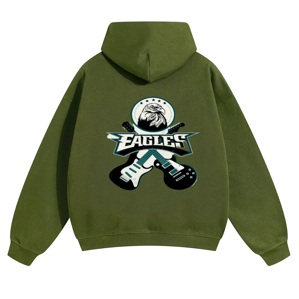 Mens Vintage Football Hoodies