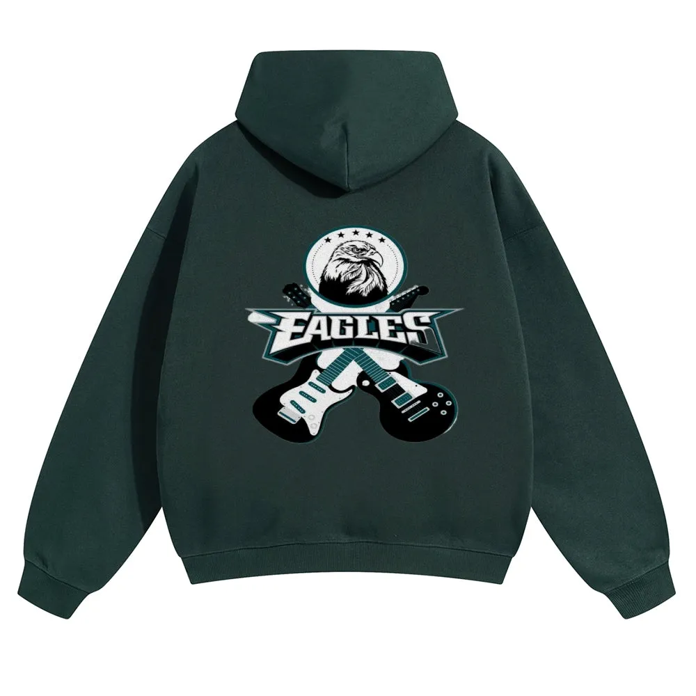 Mens Vintage Football Hoodies