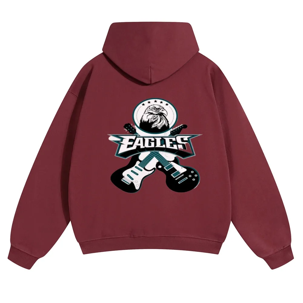 Mens Vintage Football Hoodies