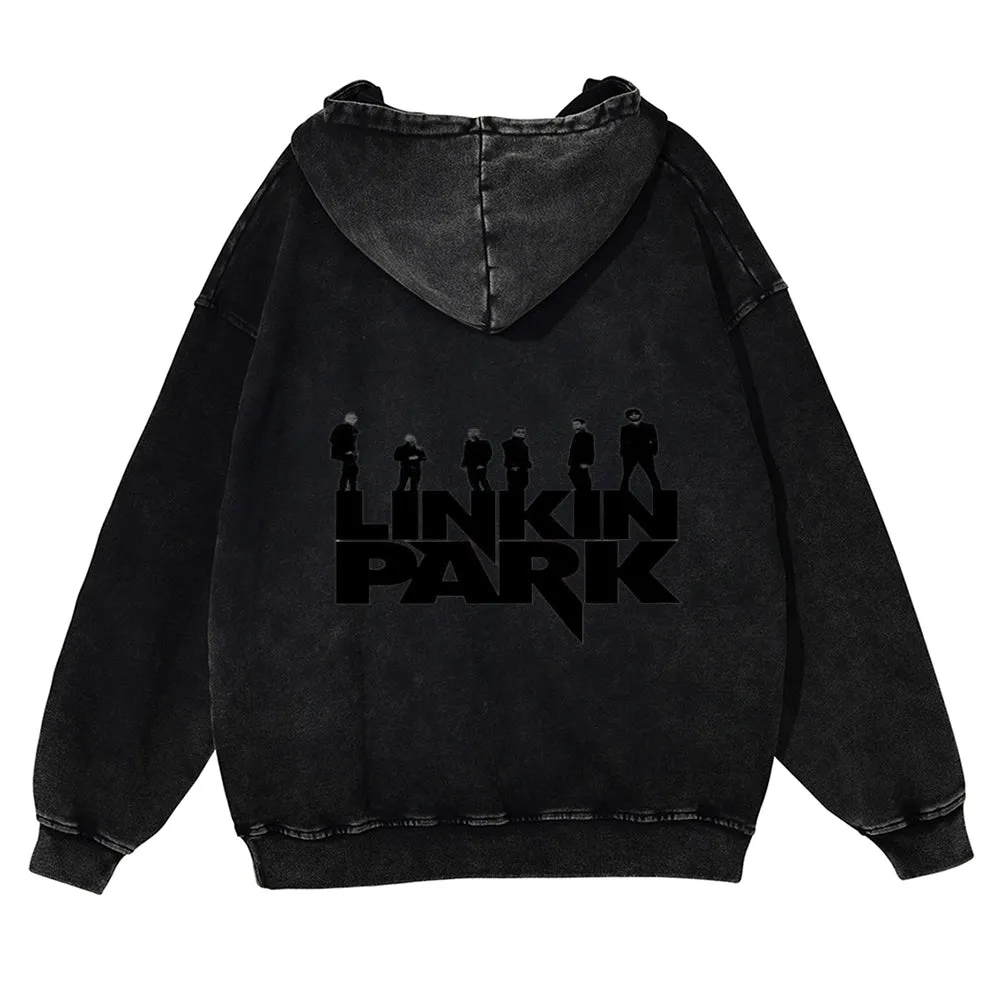 Mens Vintage  Linkin Park Rock Hoodies