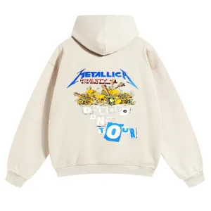 Mens Vintage Metallica Skeleton Hoodies