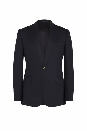 Navy Fearnought Wool Blazer