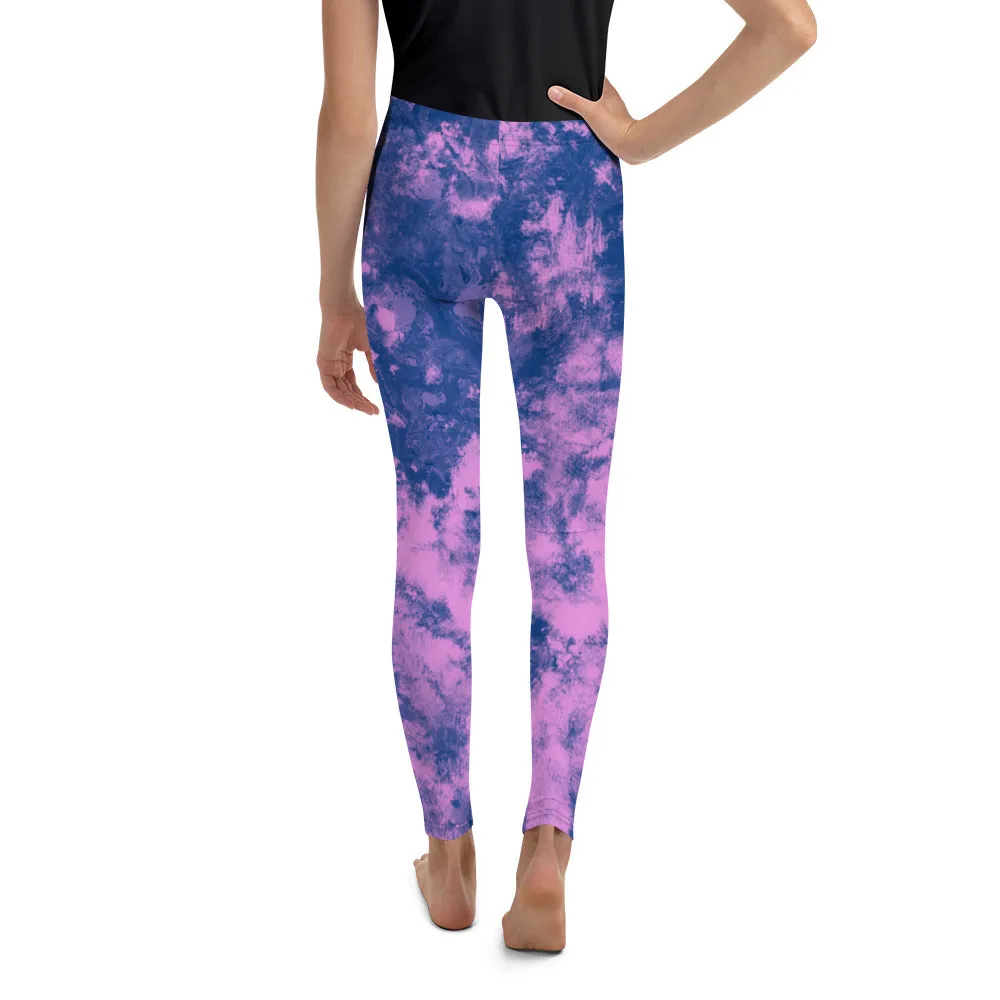 Navy Glaze Youth Leggings