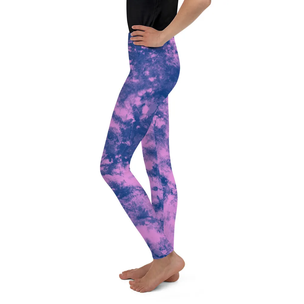 Navy Glaze Youth Leggings