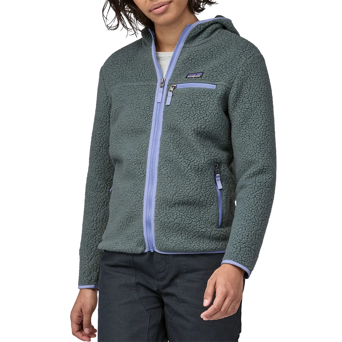 Patagonia Women's Retro Pile Fleece Zip Hoodie