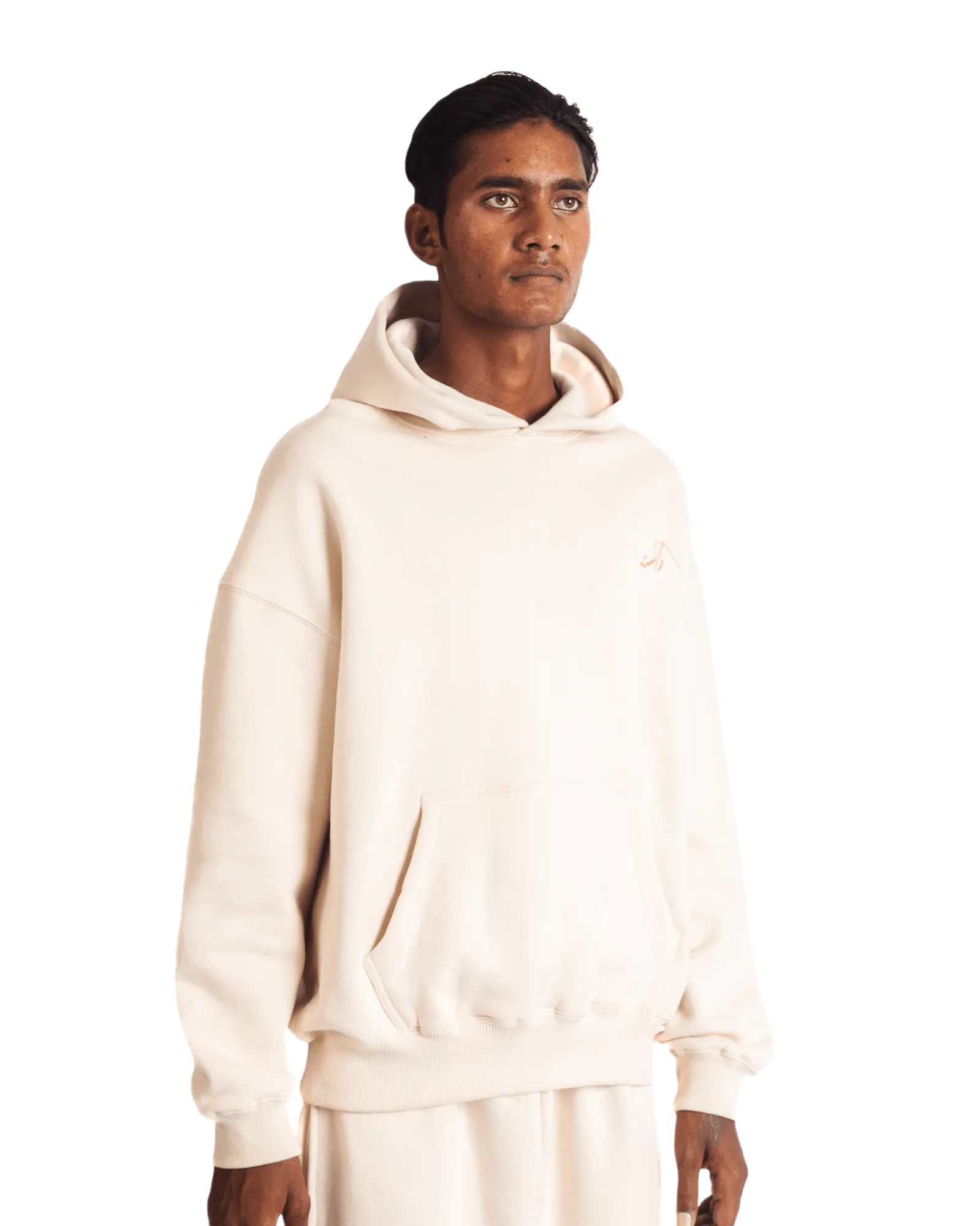 "METROPOLIS DREAM" BEIGE HOODIE