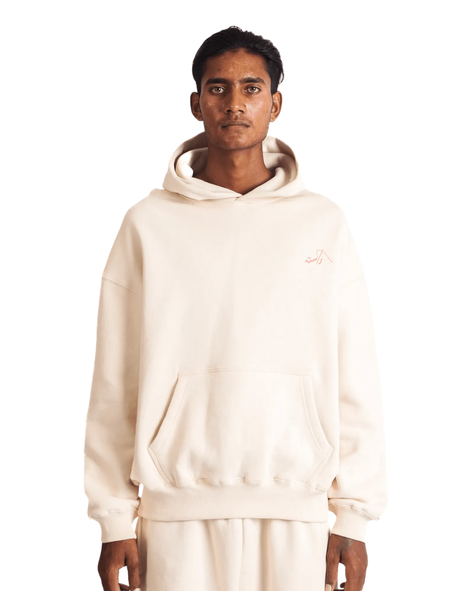 "METROPOLIS DREAM" BEIGE HOODIE