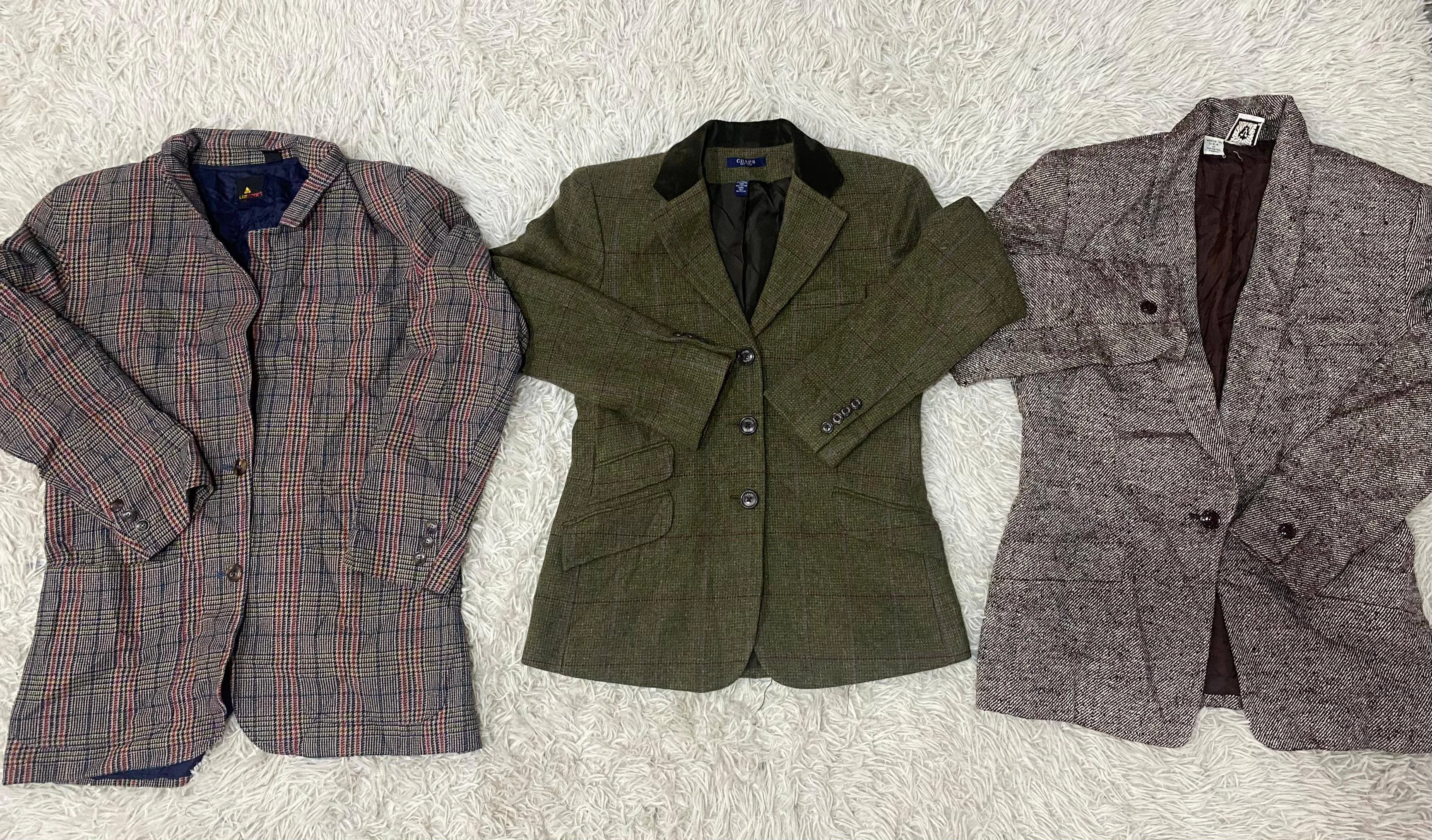 "Y2k 2024" - 90s Model off Duty Wool Blazers - 9 Pcs