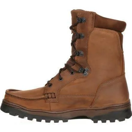 Rocky Men's Outback 8" Gore-Tex WP Hiker Boot - Brown - FQ0008729