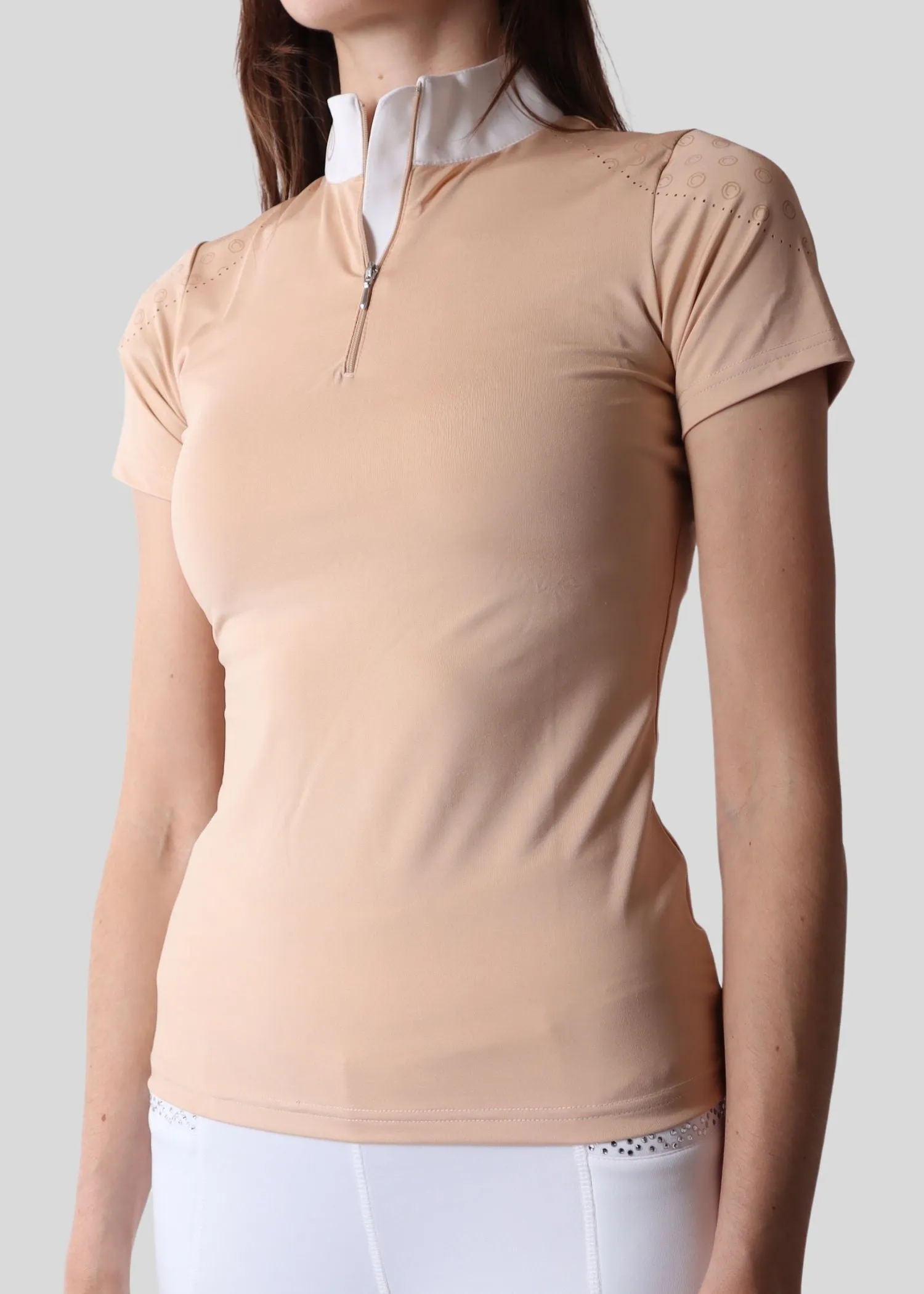 Rowan Mon-Tech Competition Polo - Beige