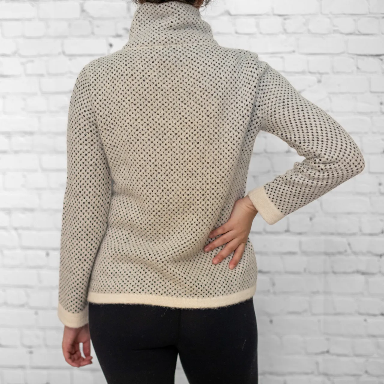 Selbu Mock Alpaca Sweater