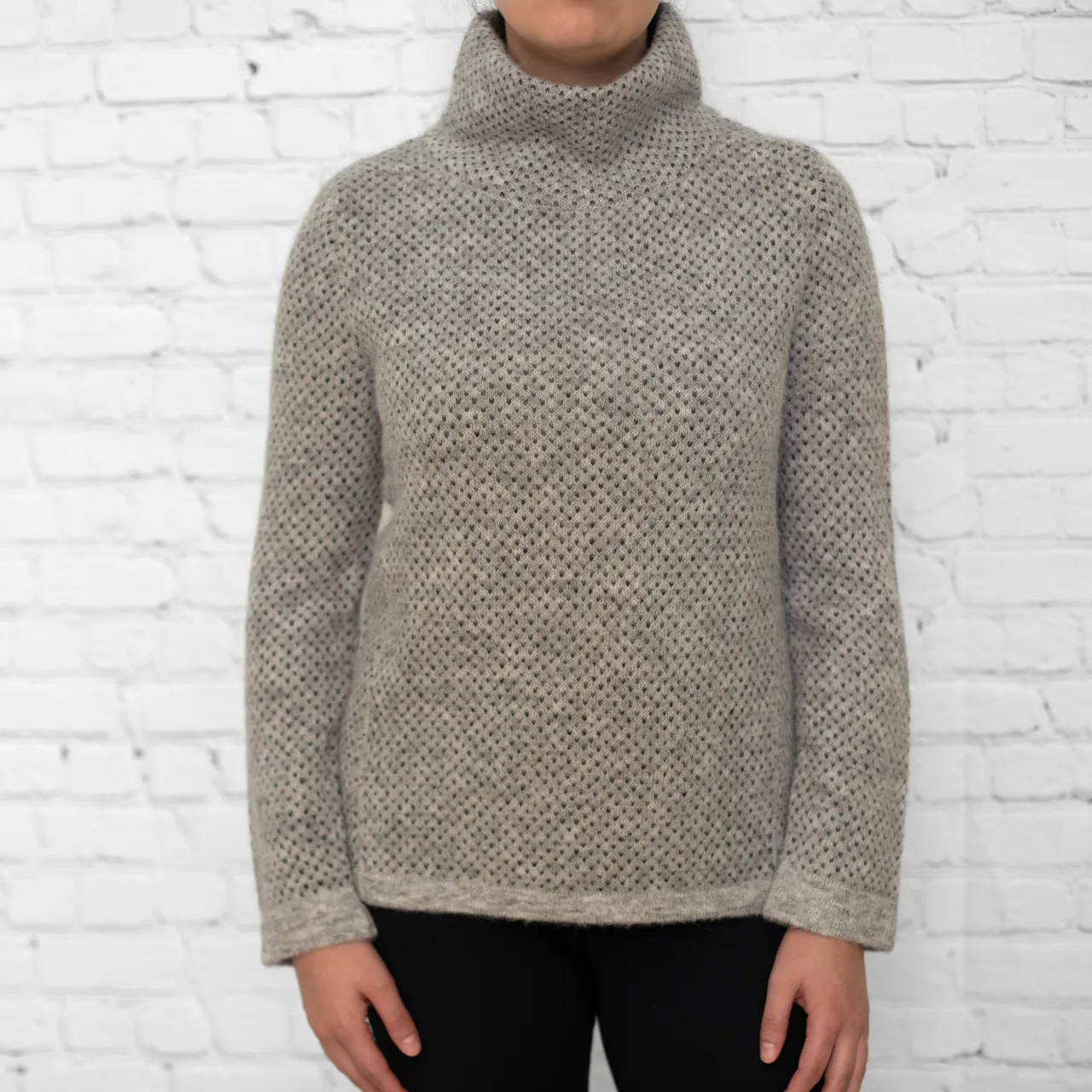 Selbu Mock Alpaca Sweater