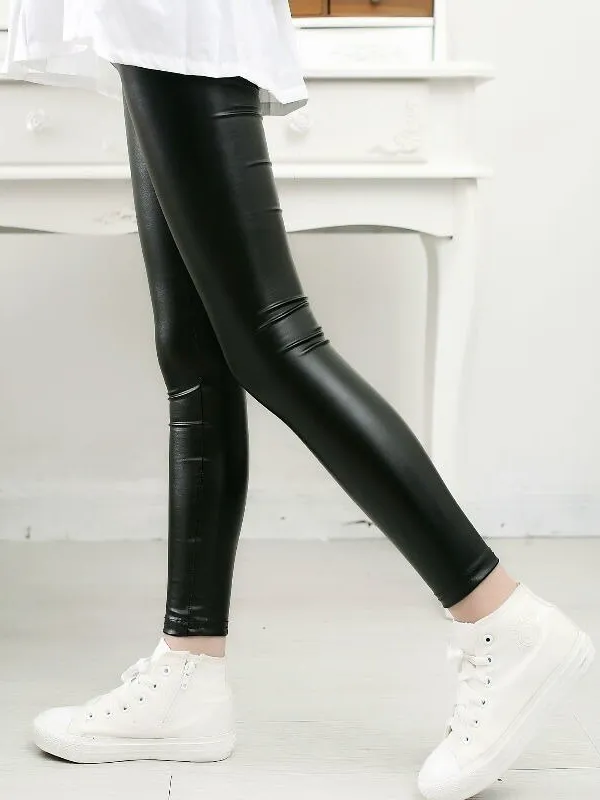 Streetwear Elite Vegan Leather Leggings