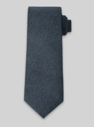 Tweed Tie - Bond Blue Tweed