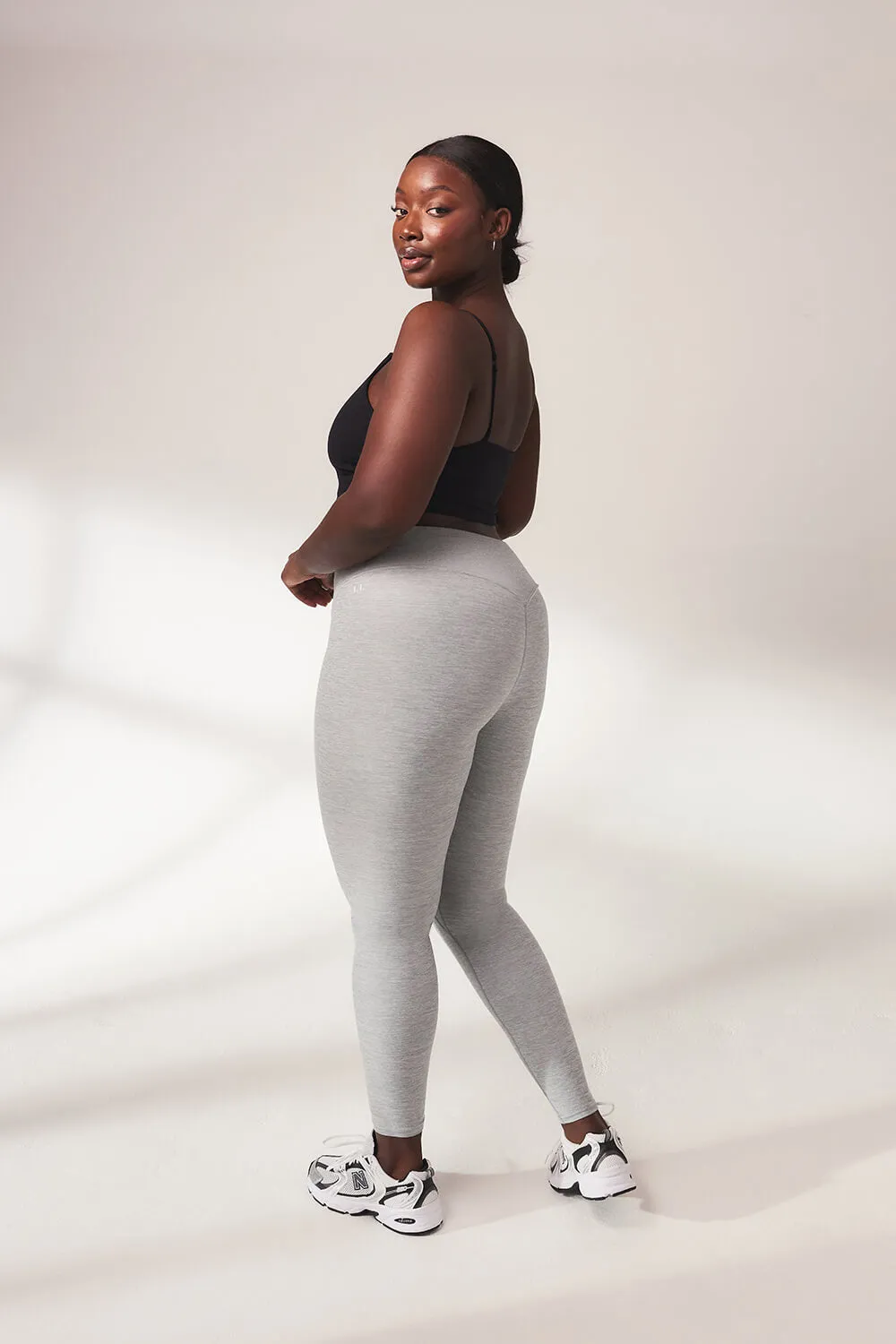 Ultimate Soft-Touch High Waisted Leggings - Light Grey Marl