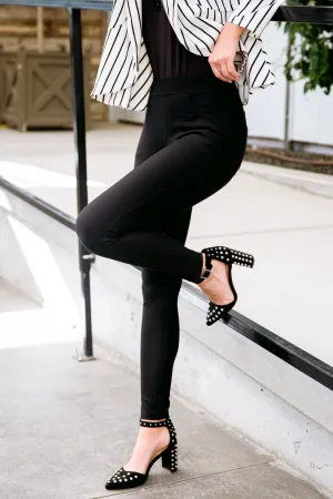 Wear Me Anywhere Black Leggings