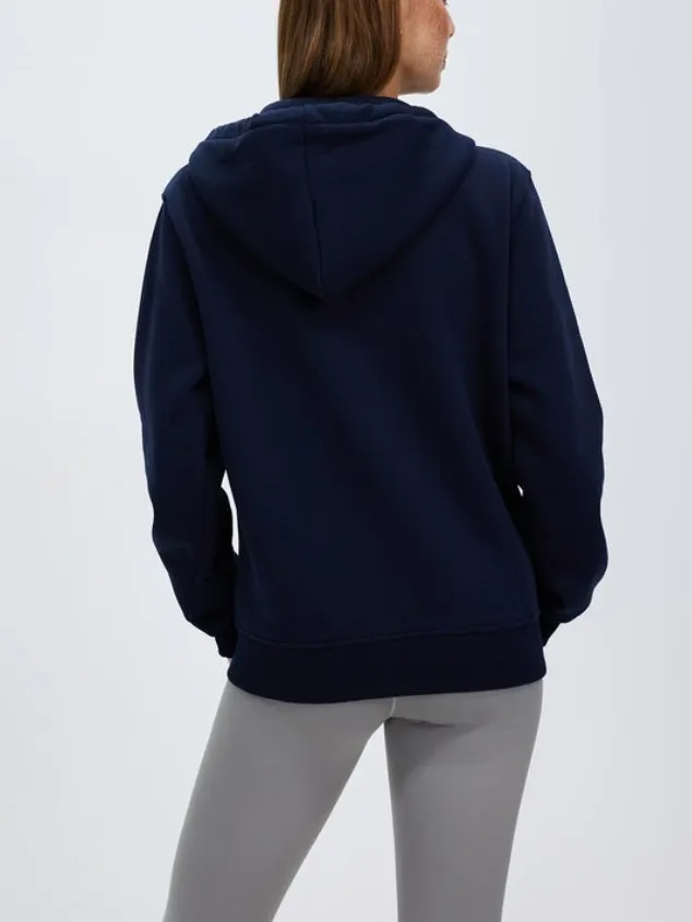 Women's Zip-Up Hooded Sweatshirt by Kaja Clothing - Luke Top